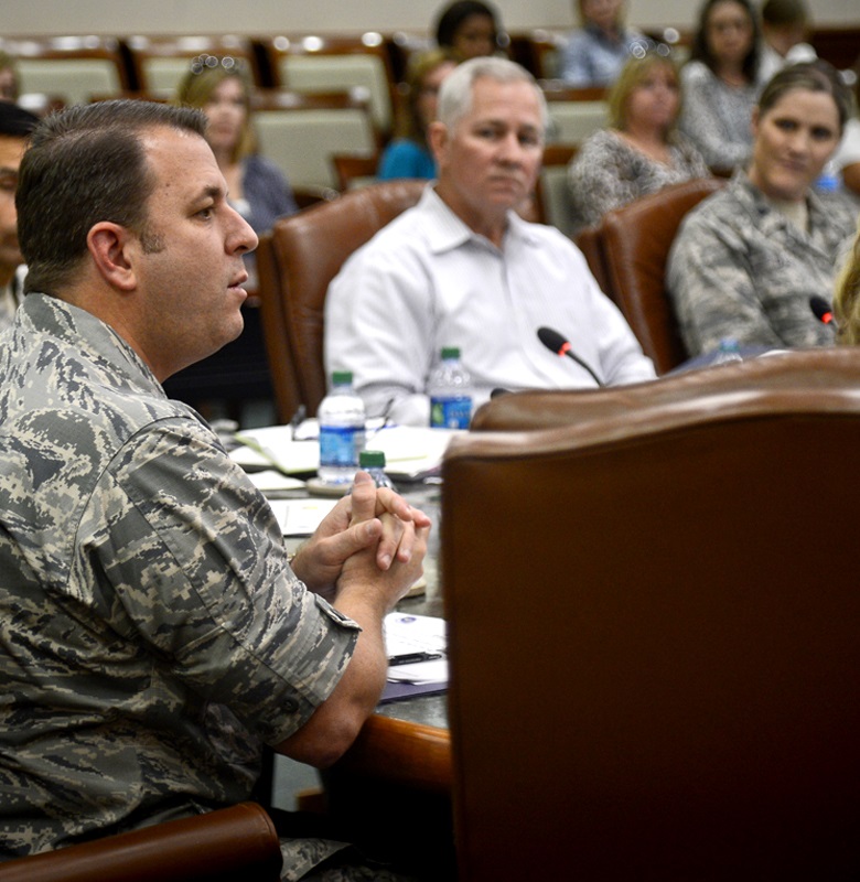 Colonel Briere leads the MacDill Council for Educational Excellence. Source: US Air Force.
