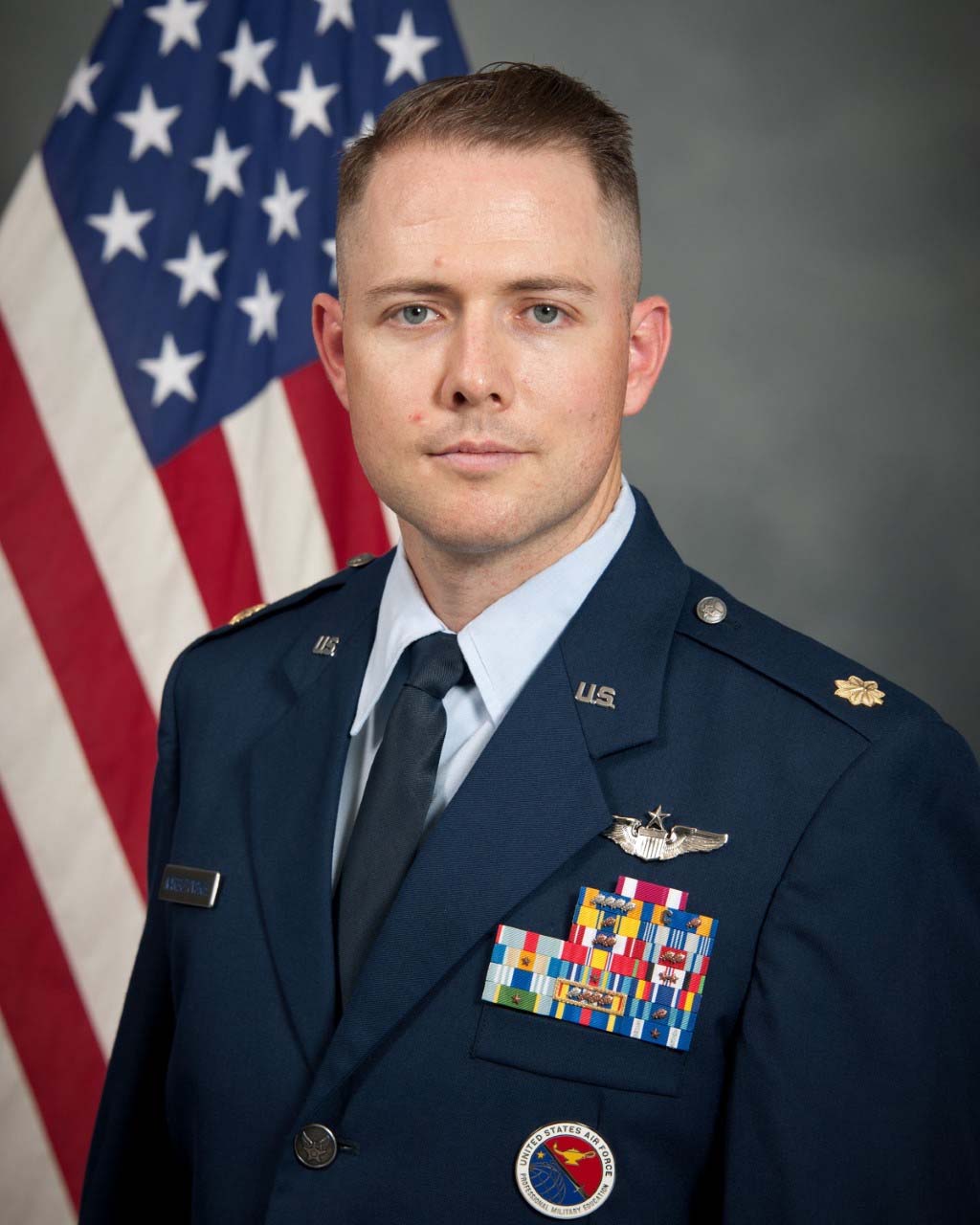 Photo of Maj Nicholas T. G. Narbutovskih, USAF