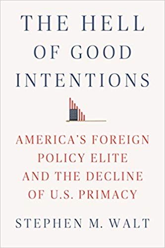 The Hell of Good Intentions: America’s Foreign Policy Elite and the  Decline of U.S. Primacy